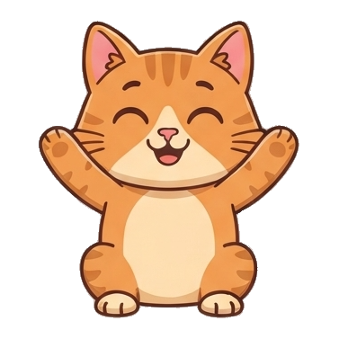 Chiku celebrating